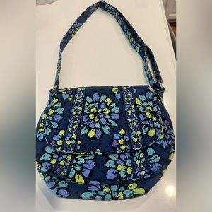 Vera Bradley satchel in blues, greens & purple’s.